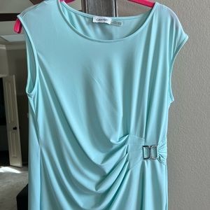 New Calvin Klein sleeveless dress shirt